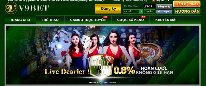 Game casino là thế mạnh của nhà cái V9Bet